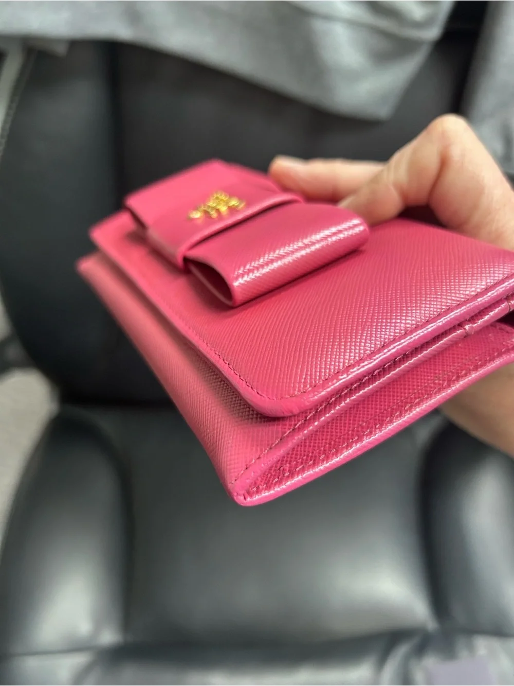 Prada bright pink